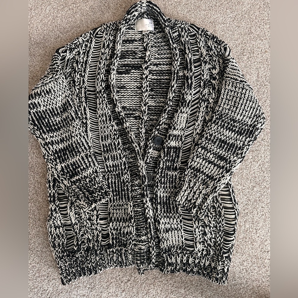 JOA oversize button up sweater